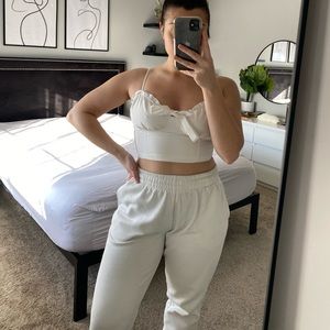 Pacsun Cropped Bow Top!